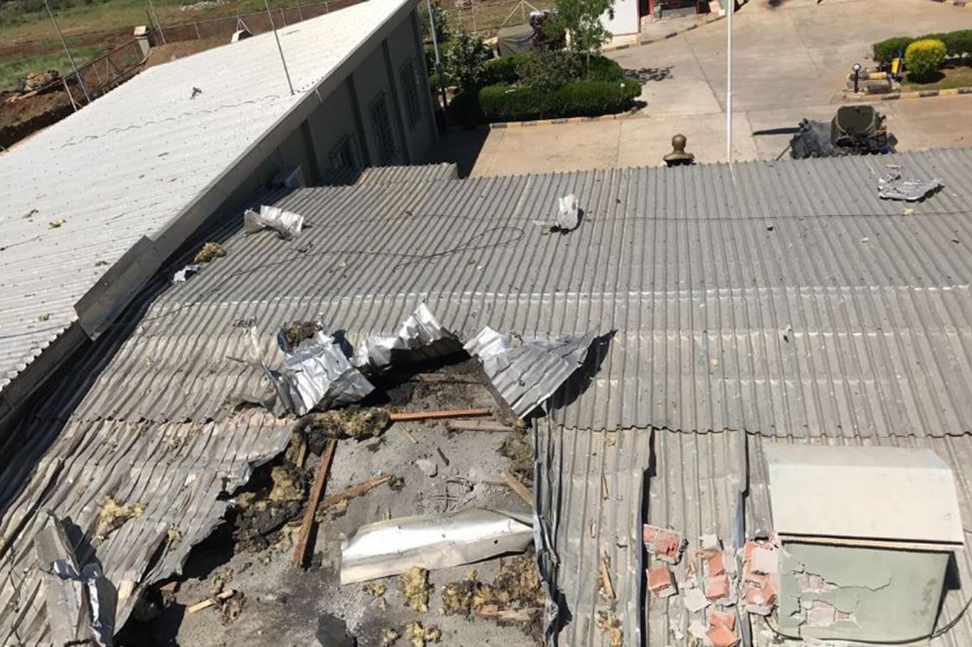Hatay'da 2 karakola havanlı saldırı Hatay'da 2 karakola havanlı saldırı